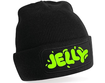 Jelly printed Beanie Hat Quick Dispatch
