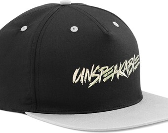 Unspeakable Embroidered Snapback Cap