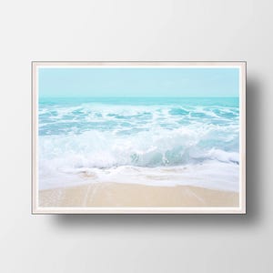 Ocean Print, Ocean Waves Print, Ocean Water Photo, Waves Print, Beach Wall Art, Beach Decor, Beach Print, Beach Photography, Beach Art