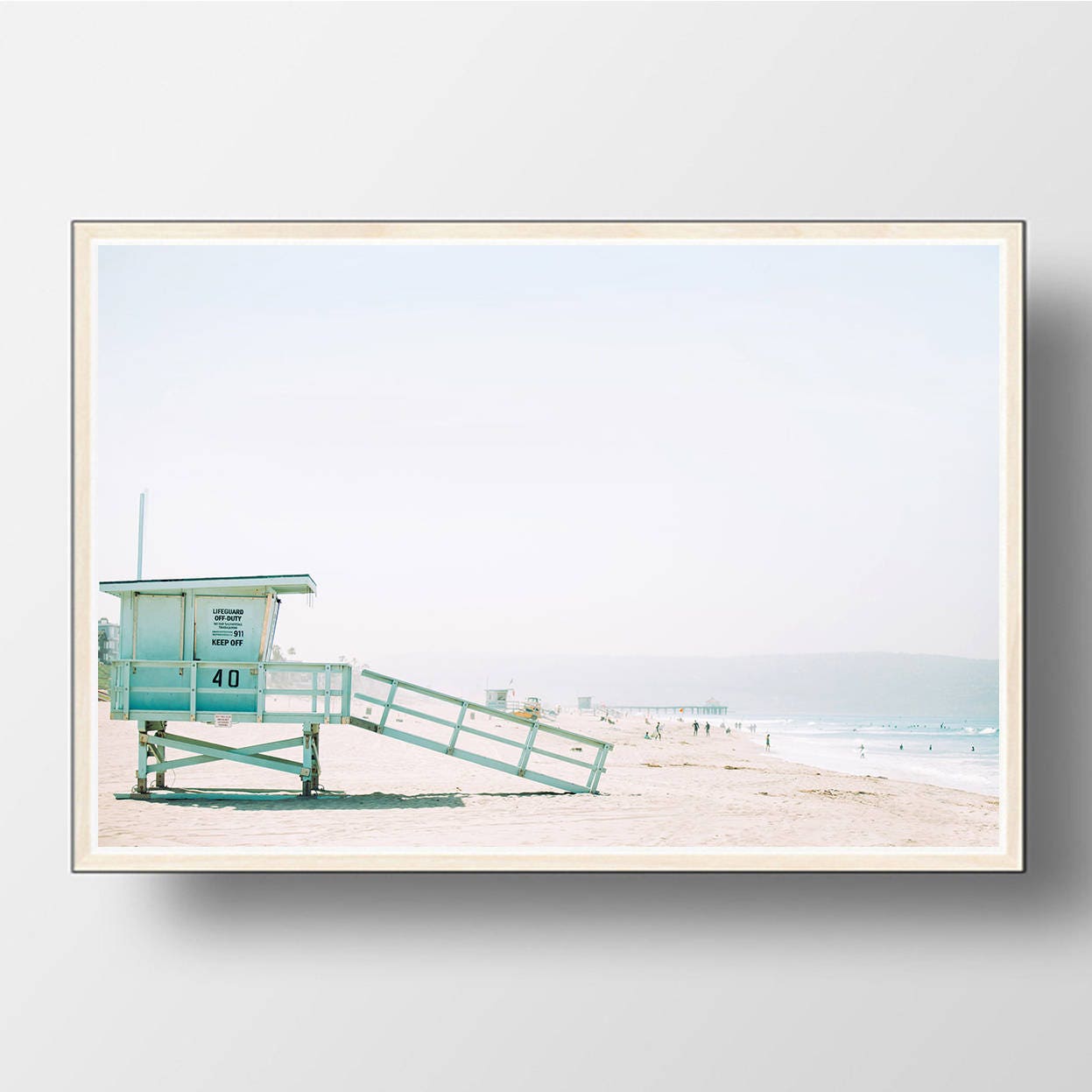 Beach Wall Art Beach Print Coastal Wall Art Coastal Decor Etsy