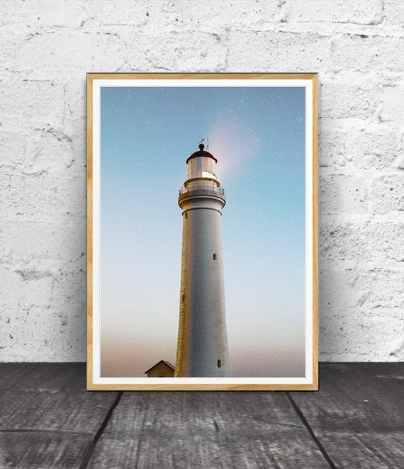 Lighthouse Wall Art Lighthouse Print Lighthouse Decor Etsy