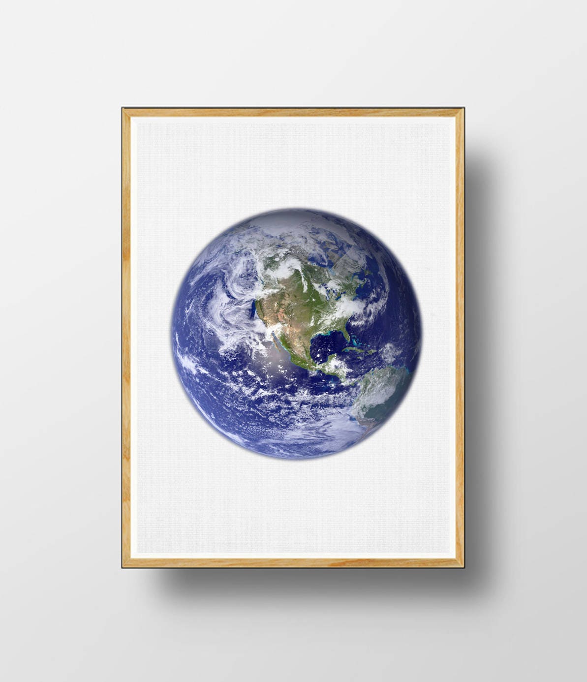 Earth Wall Art Earth Poster Earth Print Earth Wall Print Etsy