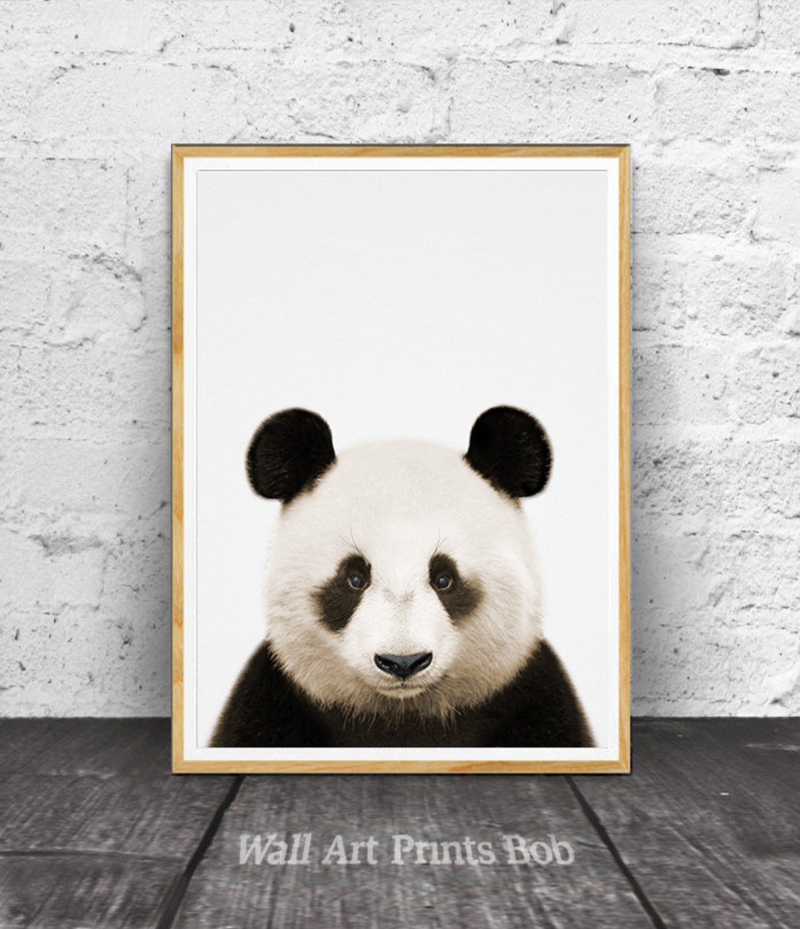 Panda Print Panda Wall Art Nursery Printable Nursery - Etsy