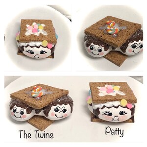 Mini S’mores, the Original Smoosh Family, Faux S’mores, Marshmallow ...