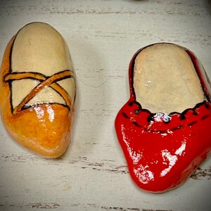 Tiny Shoes, Painted Rocks, Mini Shoe Store - Etsy