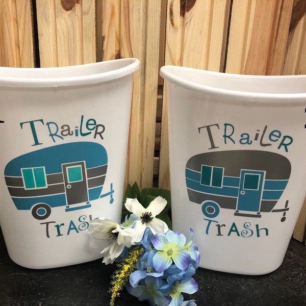 Trailer Trash Can Etsy
