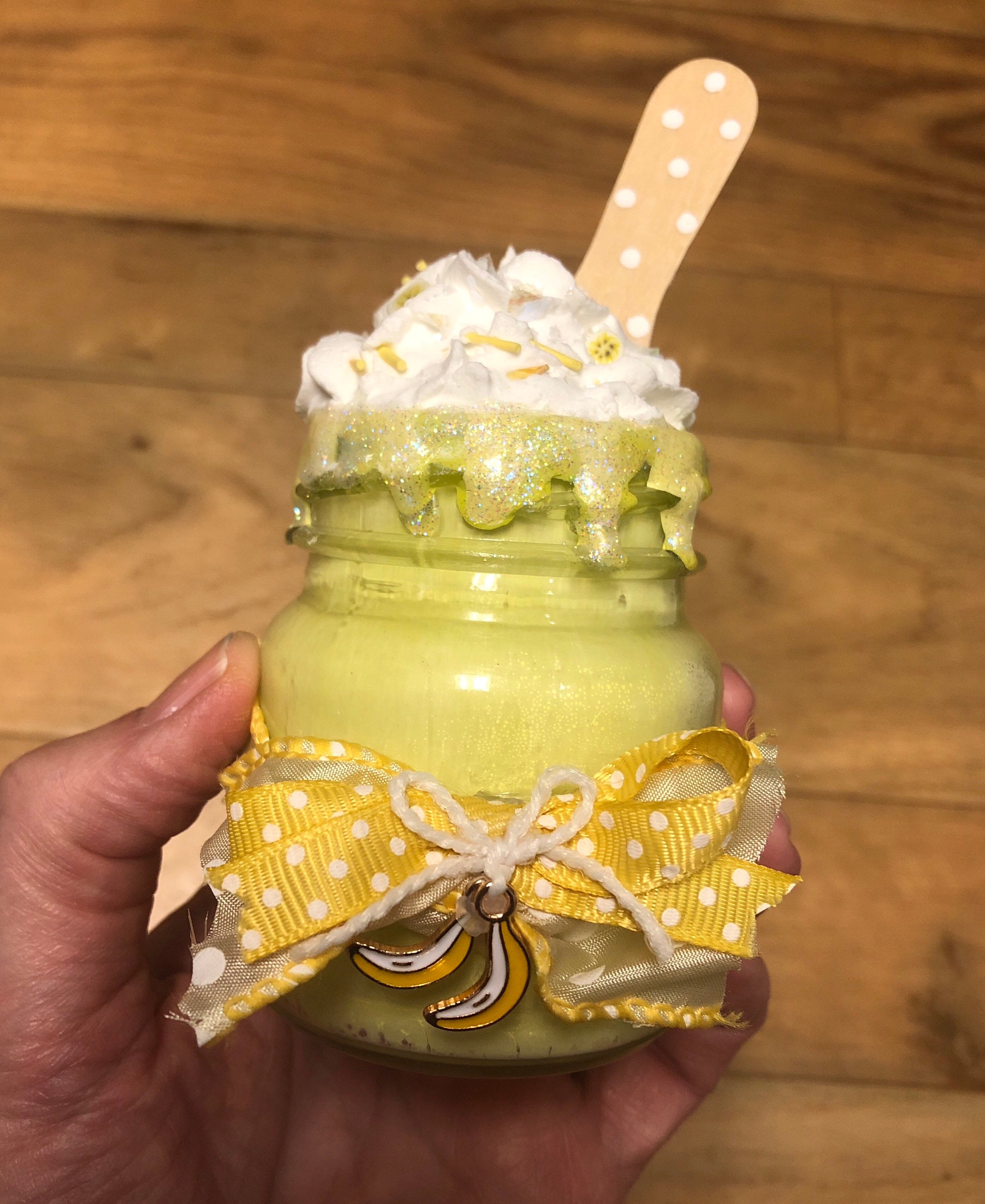 Fake Pudding Fake Banana Pudding, Banana Dessert, Tiered Tray, Faux Desserts - Etsy