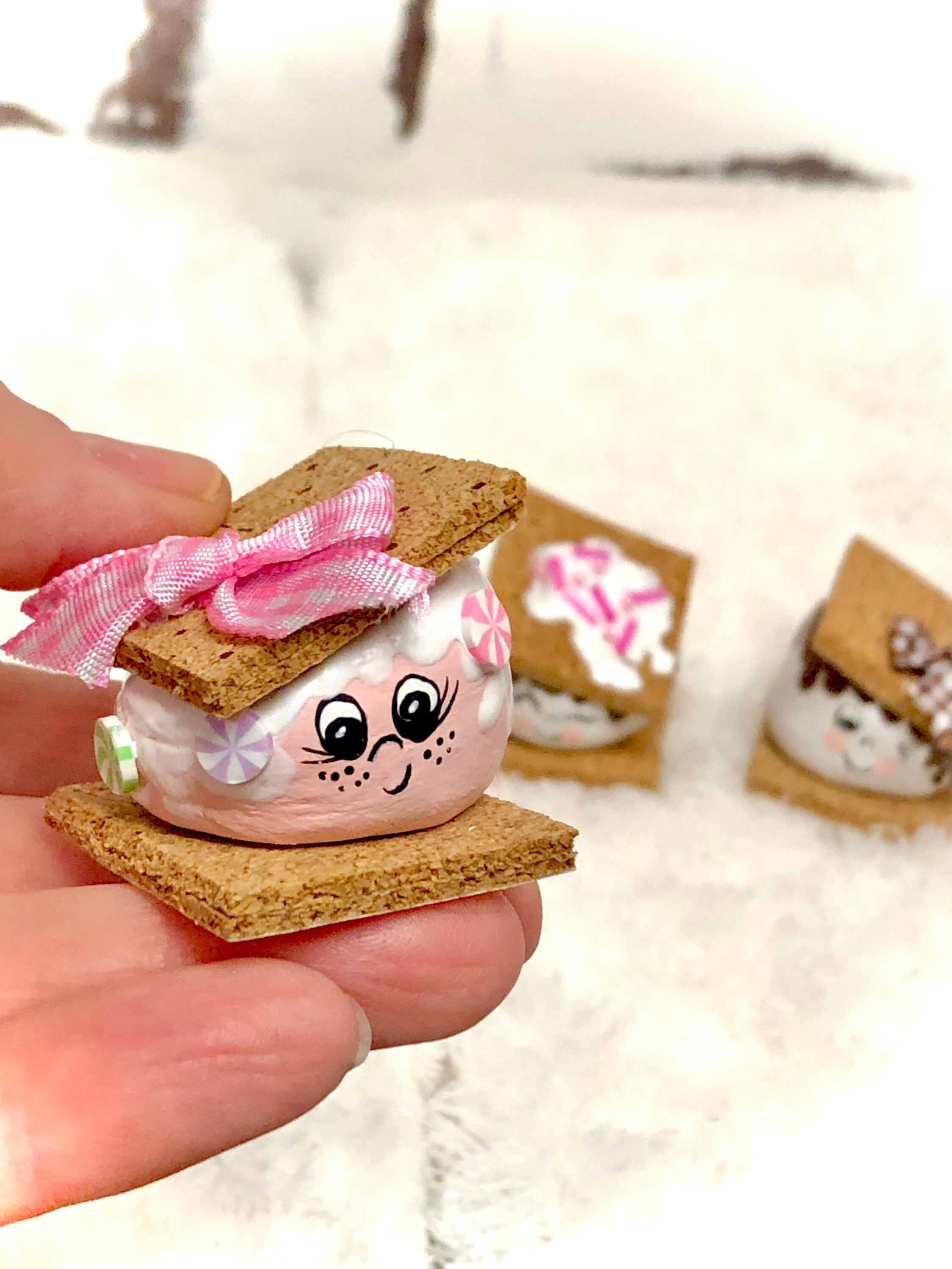 Mini S’mores, the Original Smoosh Family, Faux S’mores, Marshmallow ...