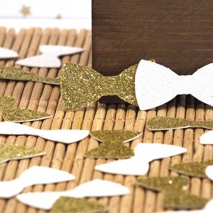 Archi di Confetti, coriandoli oro bianco e archi, decorazione della tavola di compleanno, primo compleanno