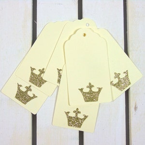 Little Princess Party, Crown Tags, Gold and Pink, Gold and Blush, First birthday, Birthday Decor, Pink and Gold Birthday
