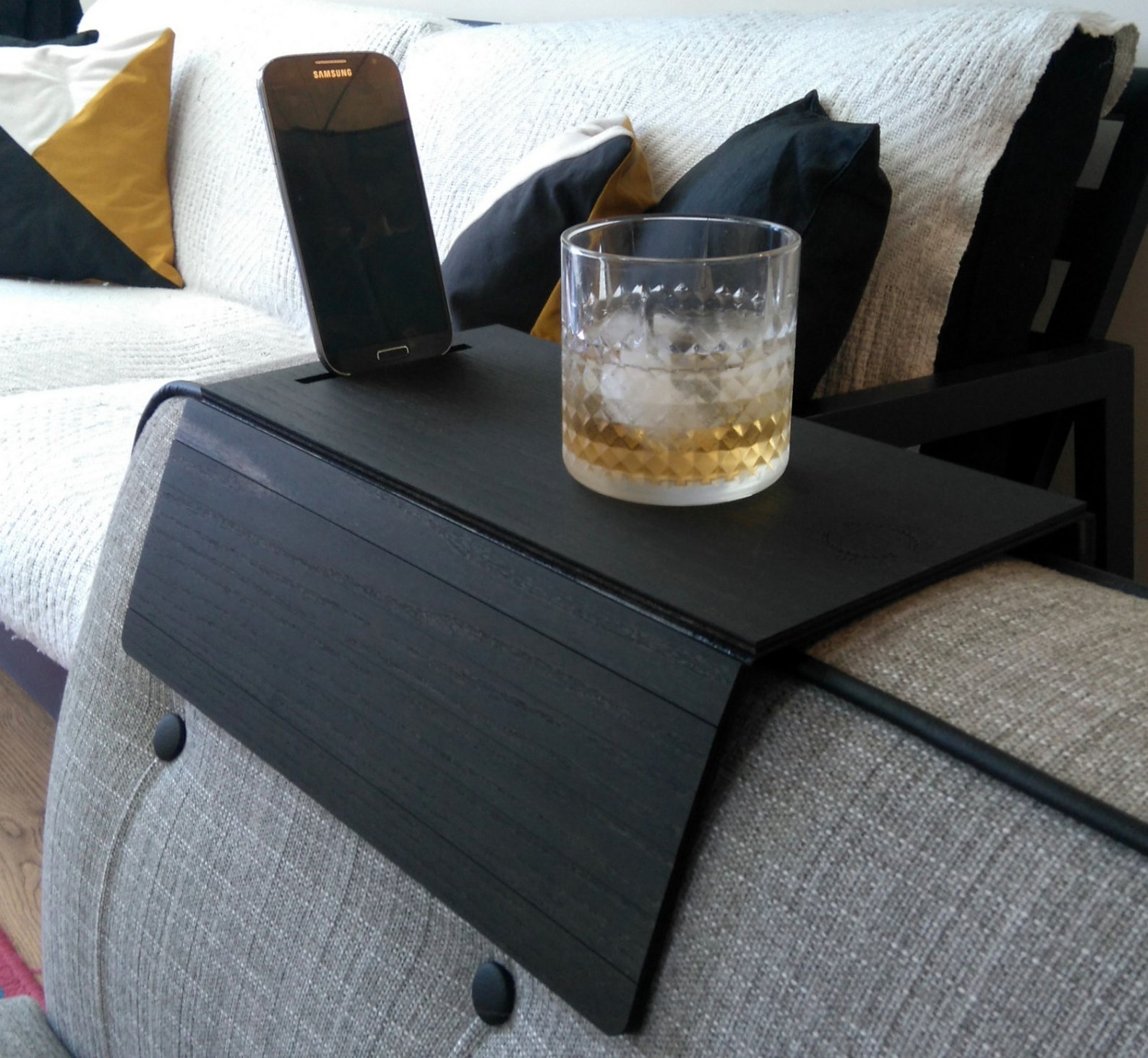 Sofa Arm Tray Placemat Sofa Tray Table Sofa Arm Tray Armrest Etsy