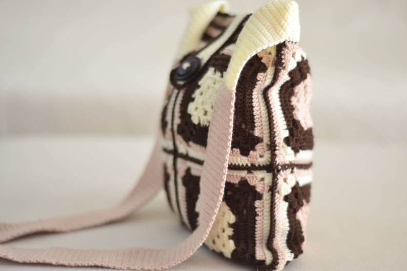 mini sling bag crochet