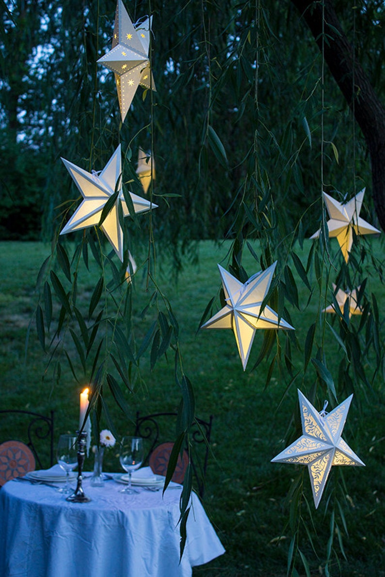 Download 3D Basic Paper Star Lantern SVG CUTTING FILE and Pdf | Etsy