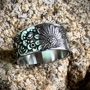 Jardinera Daisy Stainless steel spoon ring