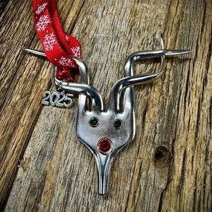 Christmas Fork Ornaments 2025