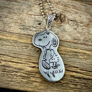 Snoopy and Woodstock Walking Pendant (B)