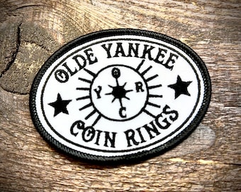 Olde Yankee Coin Ring Embroidered Patch