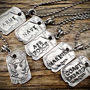 Mini Dog Tag Pendant