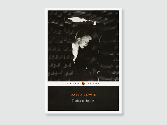Station To Station Picture Framed Canvas Print David Bowie