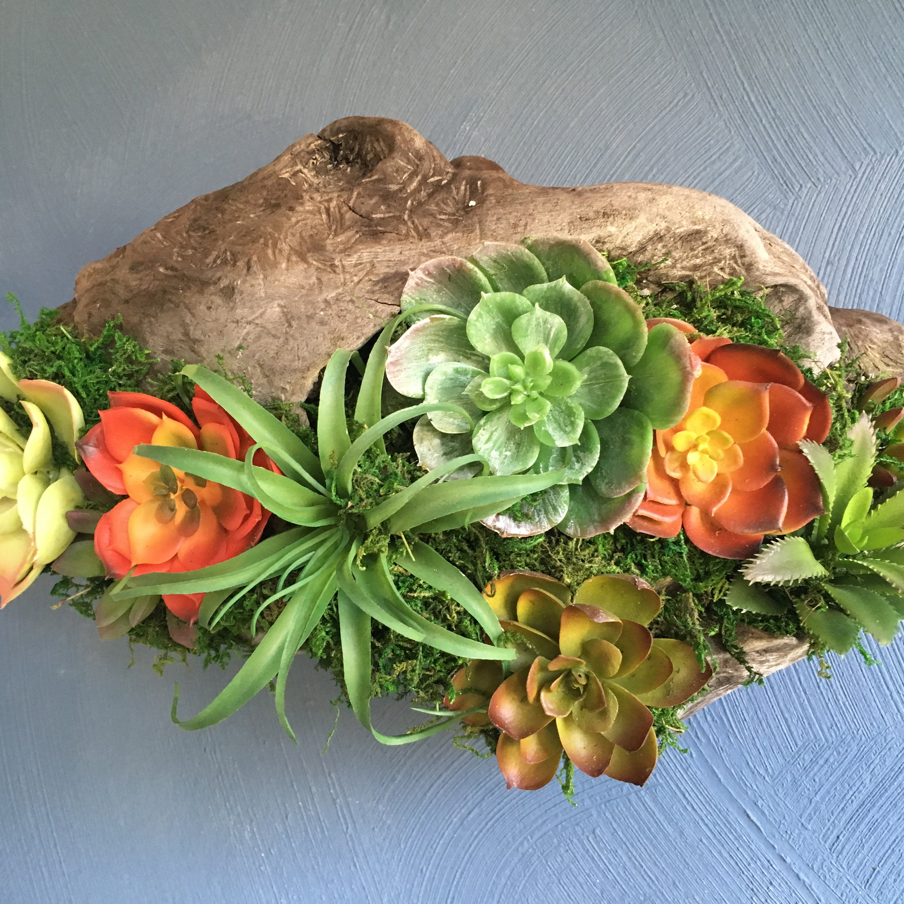 711 Artificial Succulent Wall Garden | Etsy