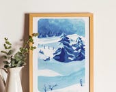 Renard d’hiver dans le Jura