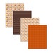 8.5x11" Autumn Fall Digital Paper Pack, Pumpkin Spice Fall Leaves ...