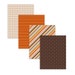 8.5x11" Autumn Fall Digital Paper Pack, Pumpkin Spice Fall Leaves ...