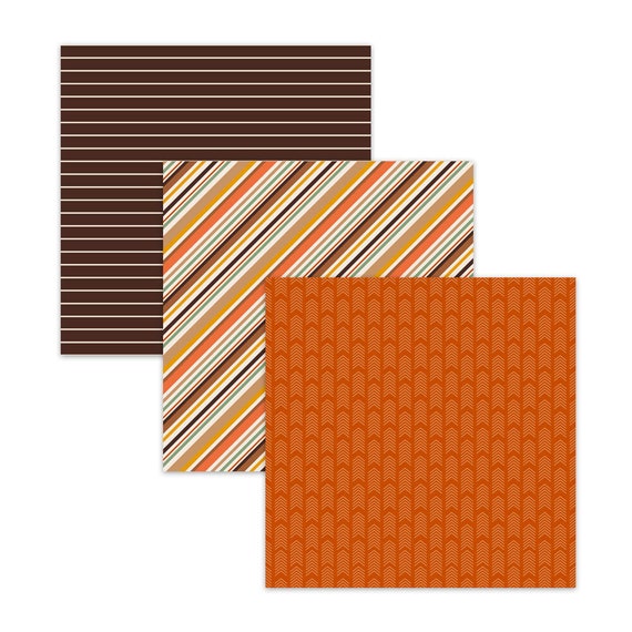 Papier Scrapbooking Automne - 24 Feuilles 15x15 Cm, Motifs Feuilles Et Animaux, Pour Carnet, Origami, Décoration