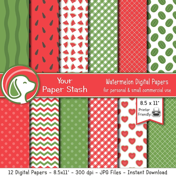 Textured Red & Green Christmas Ornament Digital Scrapbook Papers, 8.5x11  Printable Christmas Scrapbook Paper, Commercial Use Download 