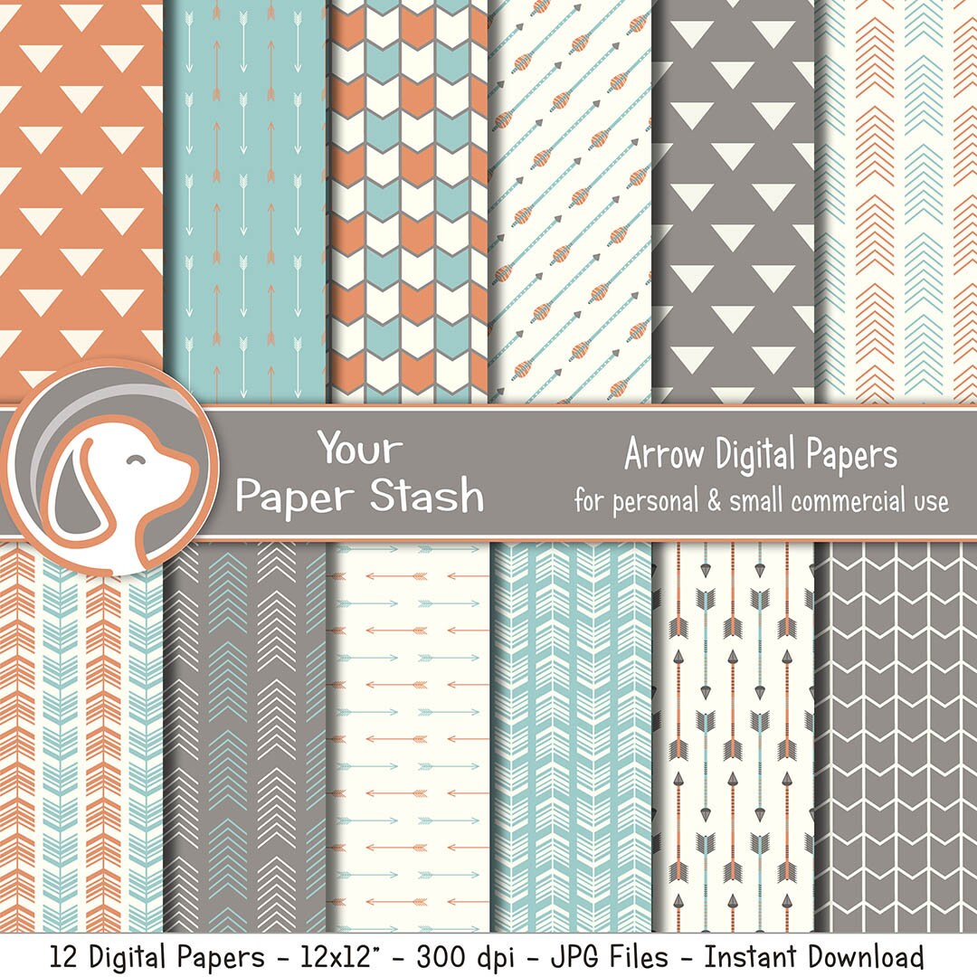 Free Printable Scrapbook Paper Arrows Free Printable Scrapbook Paper Arrows