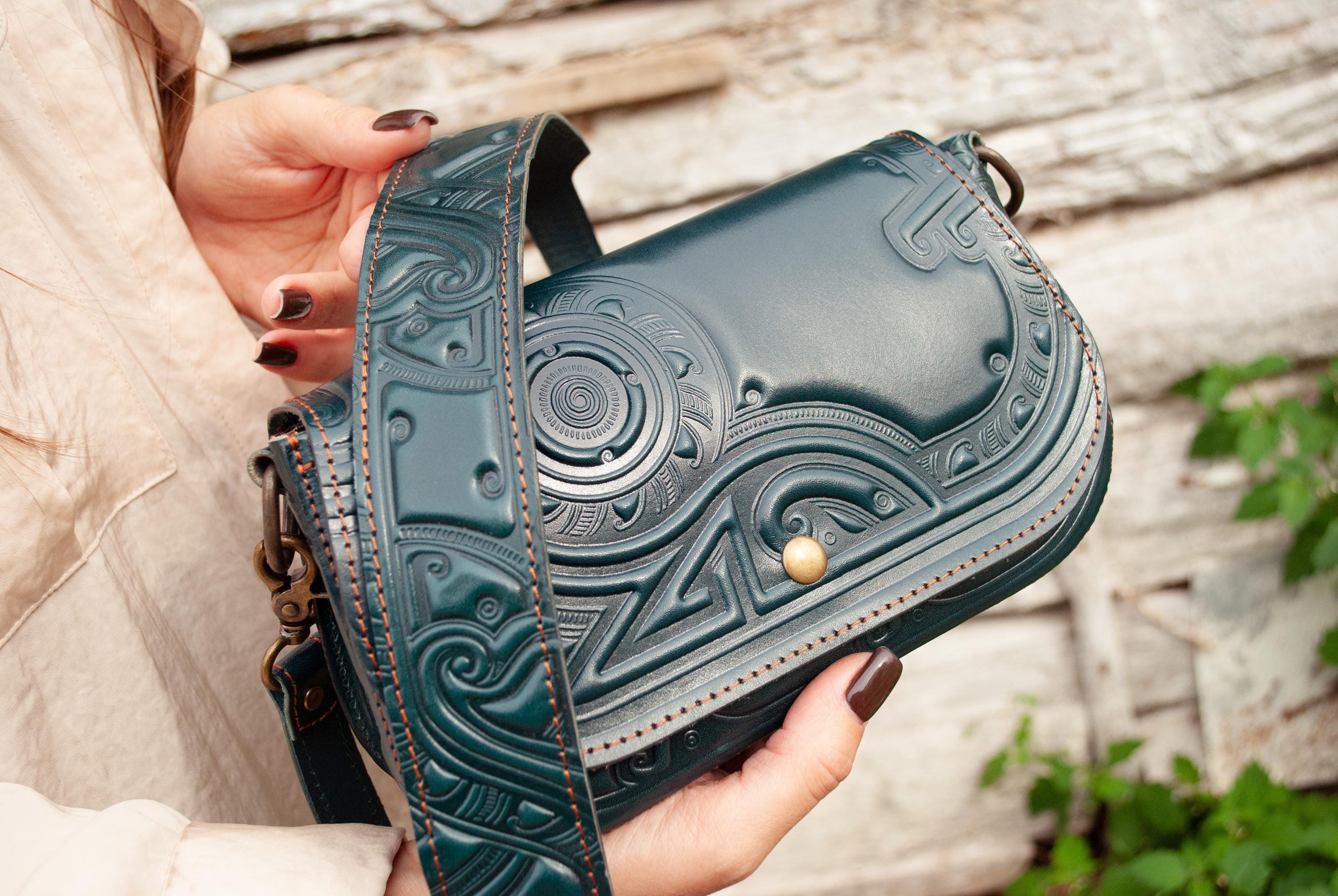 Lime leather bag - Etsy 日本