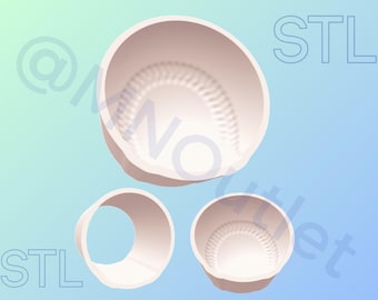 3D Printable Baseball Bath Bomb Mold STL File: DIY Craft Supplies (Digital Download)