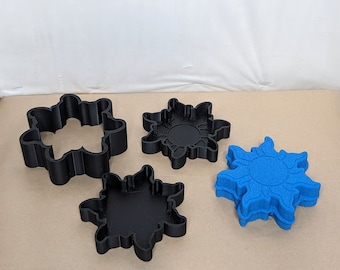 3D Printed Sun Bath Bomb Mold, Heavy Duty PLA, DIY Craft