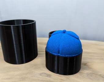 3D Printed Peach Bath Bomb Mold, Heavy Duty, DIY