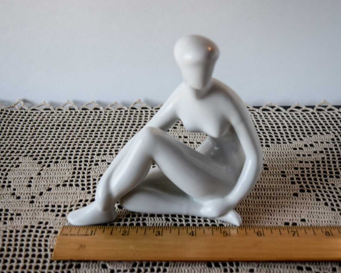 Royal Dux Porcelain Figurine Nude Naked With Cloth Nude Etsy My Xxx