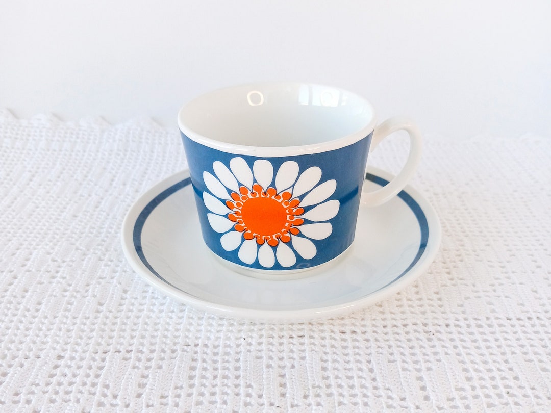 Turidesign Daisy Coffee Cup Duo Set Made in Norway by Figgyoflint Etsy