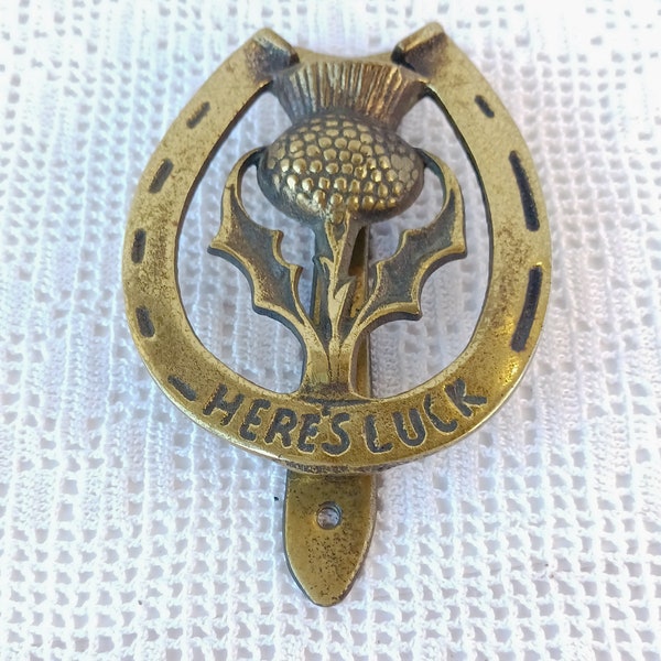 Thistle Door Knocker Etsy