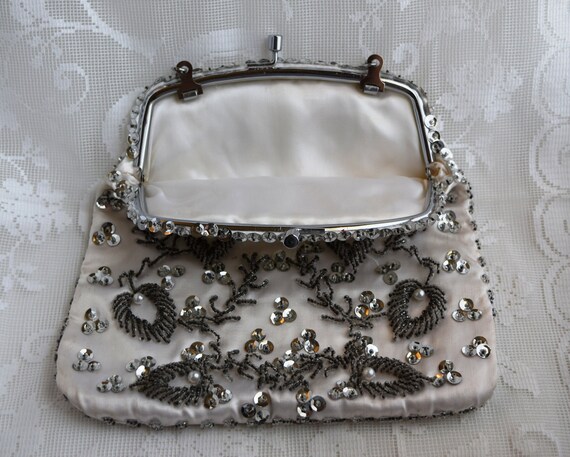 Clutch Bag Evening Bag For Women, Silver Sparkly Bags Handbags Purse With  Chain Strap Sequins Evening Clutch Dinner Bag 1pcs