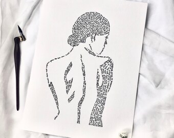 Woman Silhouette Greeting Card, Celebrate Women, All-Occasion Card