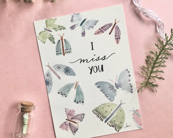 I Miss You Greeting Card