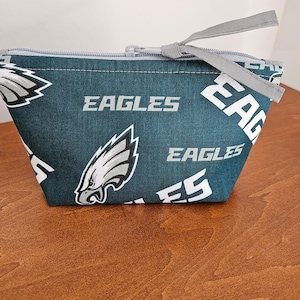 Estuche de los Philadelphia Eagles, para uso diario, cosméticos, artículos esenciales, Yravel