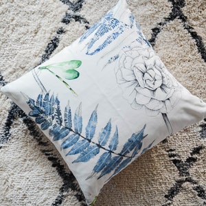 16&quot;x16&quot; Designers Guild &quot;Acanthus&quot; Decorative Pillow Cover (available in set of 2)