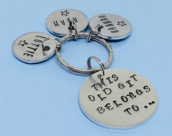 funny keyrings for him