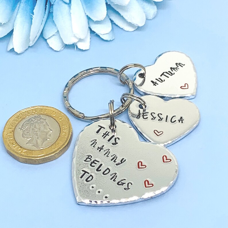 This Nanny Belongs To Keyring Nanny Keyring Mothers Day Gift This Nanny Belongs to | Etsy