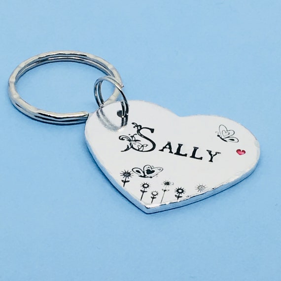 personalised best friend keyring