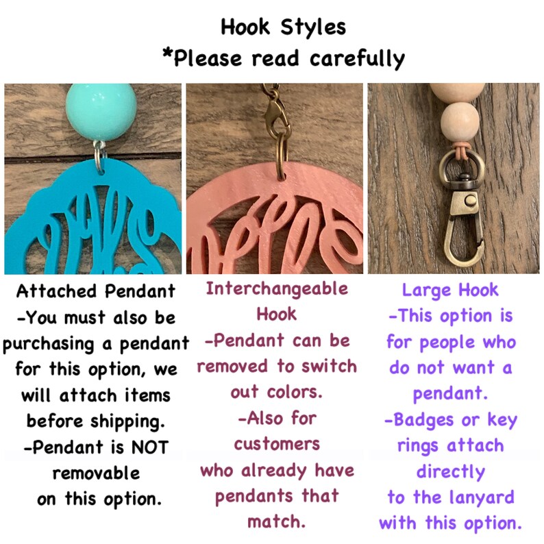 Additional Lanyard for Personalized Pendants