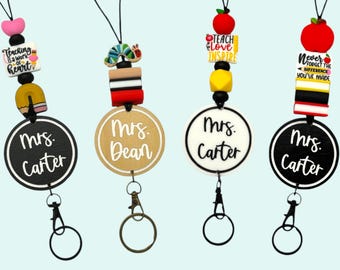 Fun Teacher Personalized Lanyard