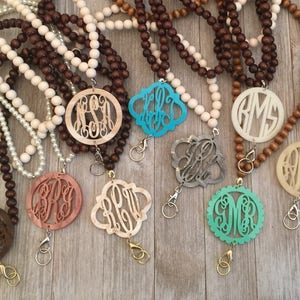 Monogram/Initial Lanyard