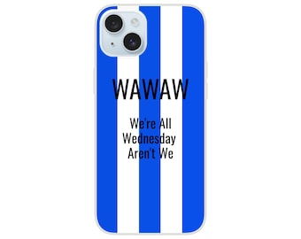 WAWAW Sheffield Wednesday Phone Case - Flexible, Impact-Resistant Clear Design