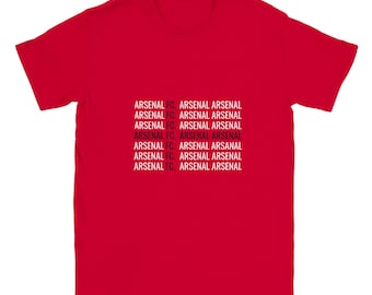 Arsenal England Flag Design Unisex T-Shirt